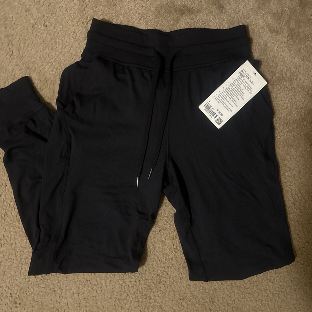 Lululemon Athletica Black Track Pants Joggers